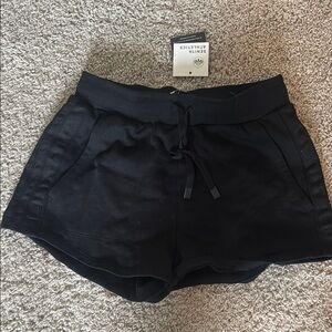 Senita Athletics Women's Black Shorts